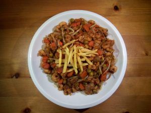 Gambas afrodisíacas con jengibre