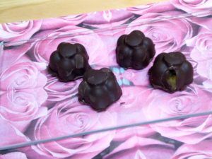 Bombones afrodisíacos de albaricoque