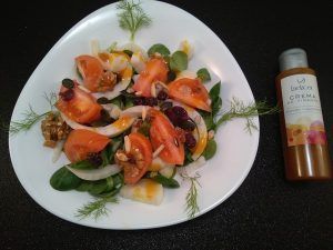 Ensalada afrodisíaca de hinojo y canónigos
